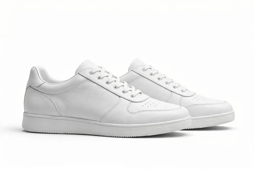 Sneakers after retouching