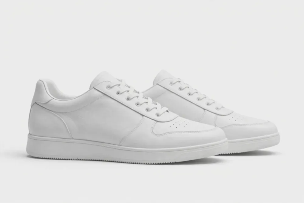 Sneakers before retouching
