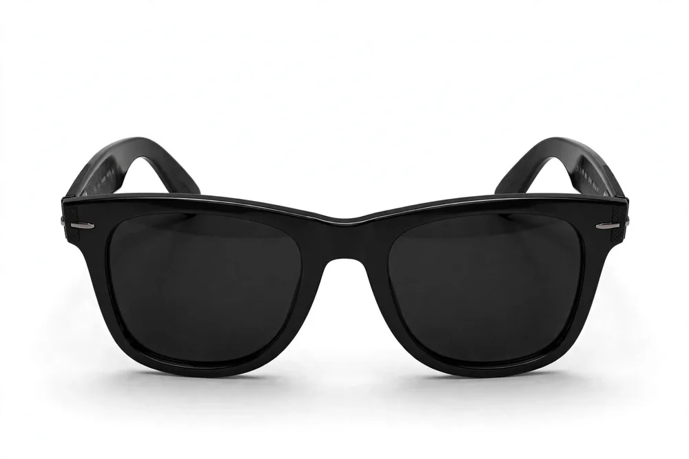3D composited product image blending CGI sunglasses into a photographed scene by Pic Visual
