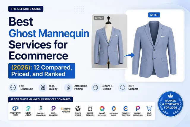 Best Ghost Mannequin Service Company List (2026): 12 Compared, Priced, and Ranked
