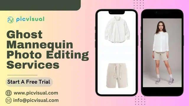 Ghost Mannequin Photo Editing Services