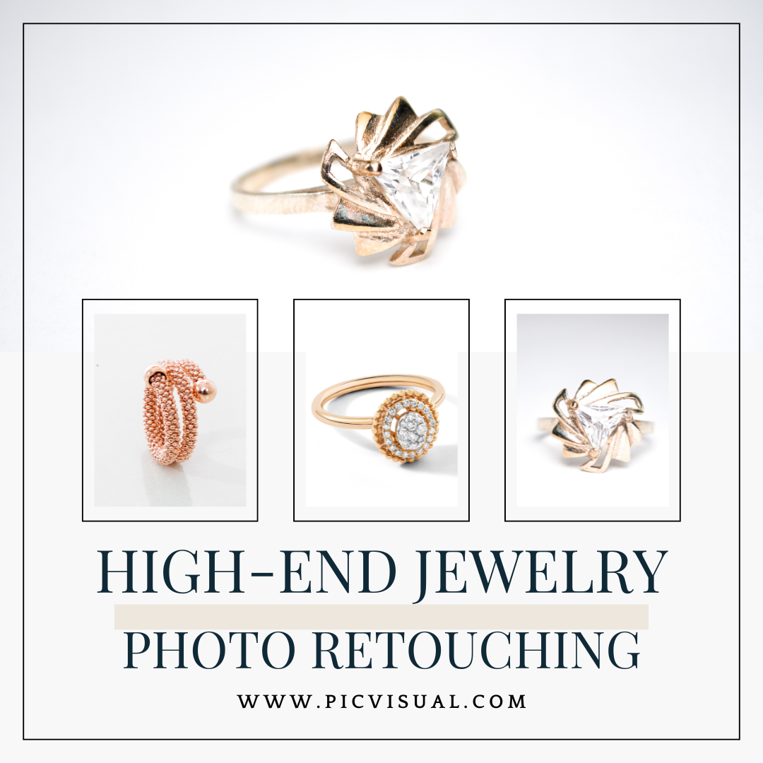 High-End Jewelry Photo Retouching Service: Elevate Your Visuals