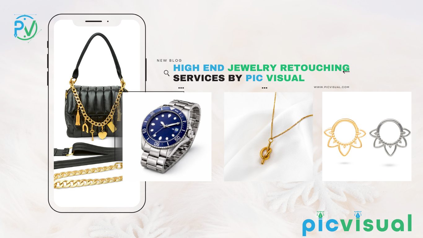 High End Jewelry Retouching Services by Pic Visual