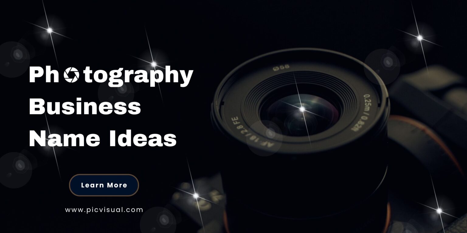 Photography business name ideas list