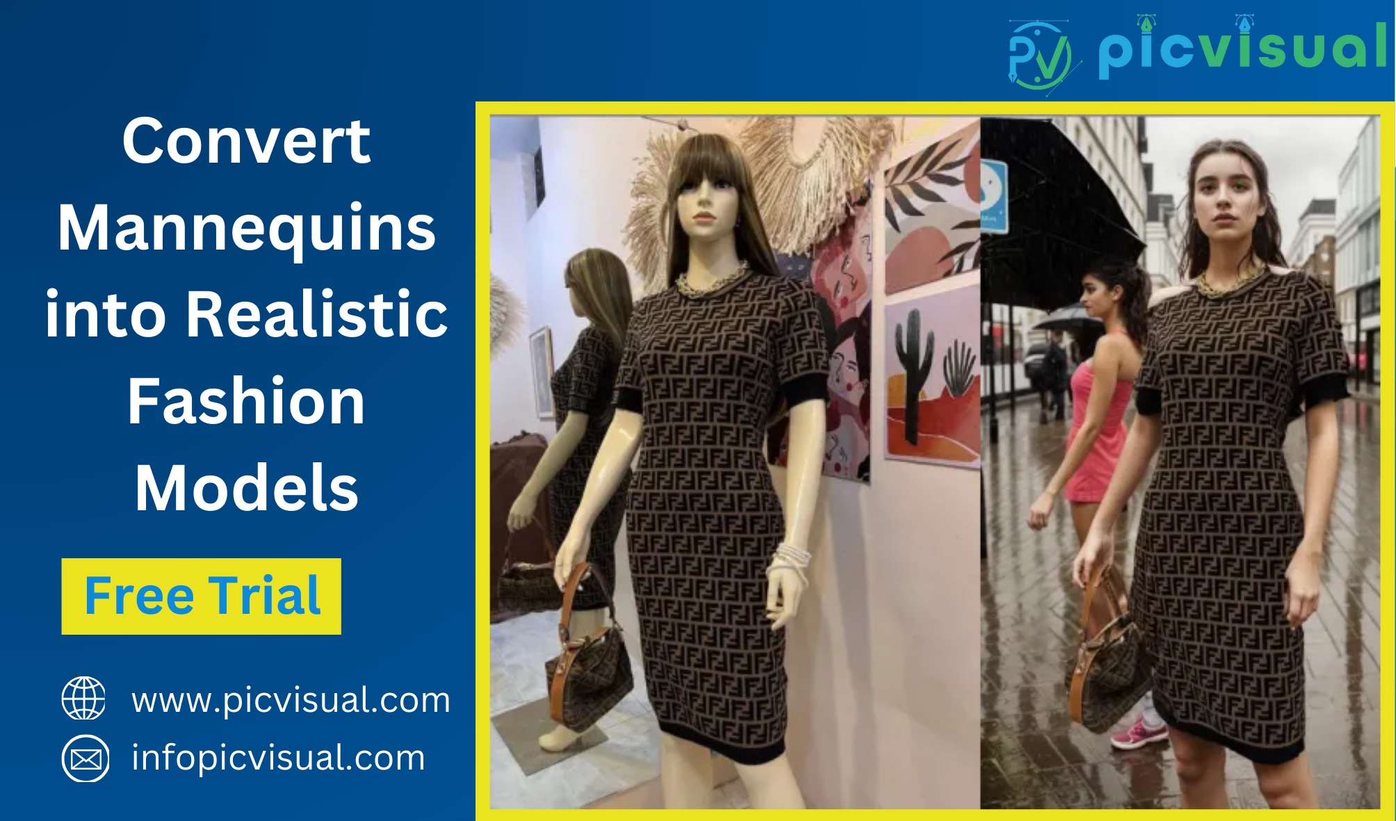 Convert Mannequins into Realistic Fashion Models