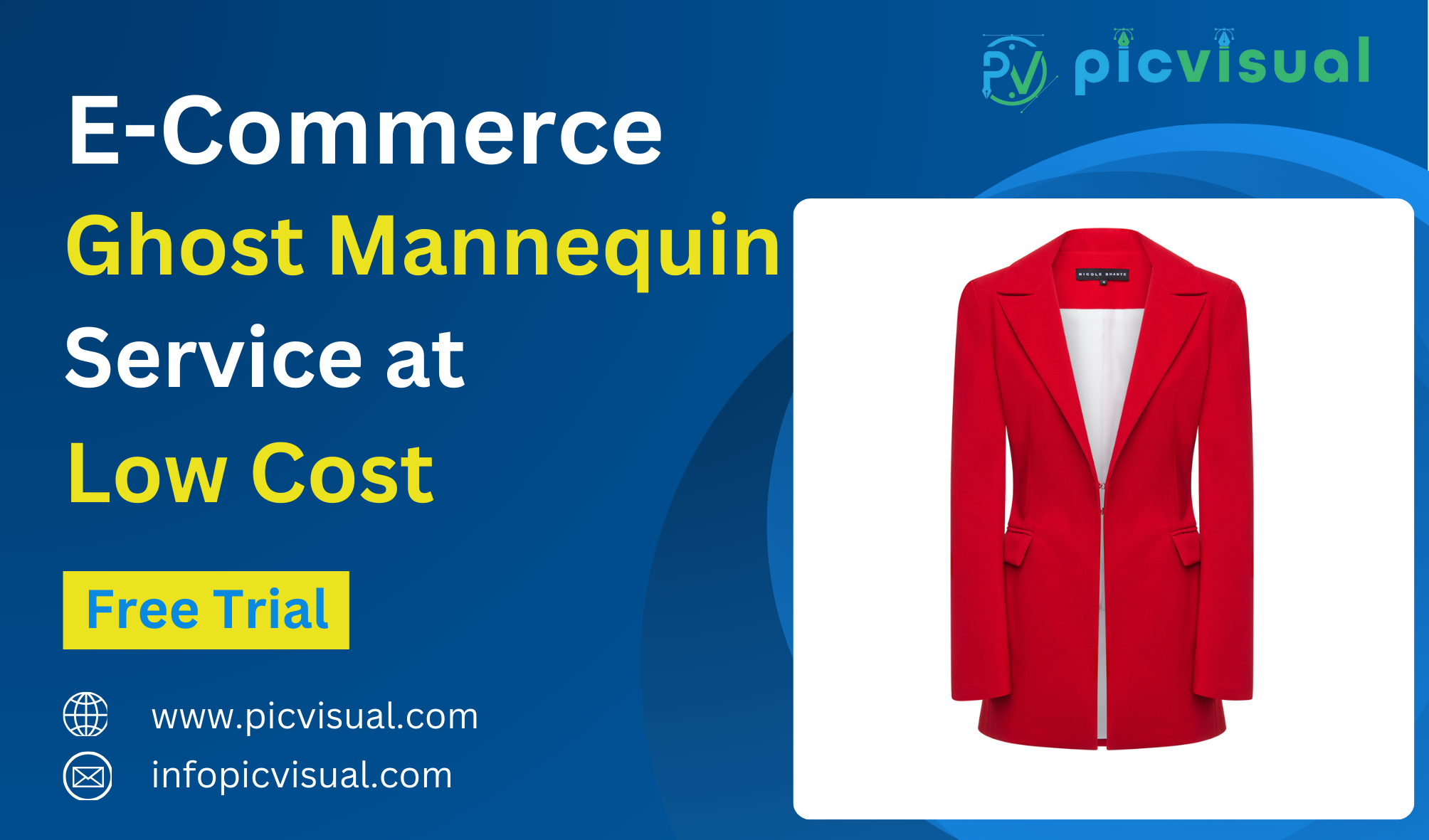 E-Commerce Ghost Mannequin Service